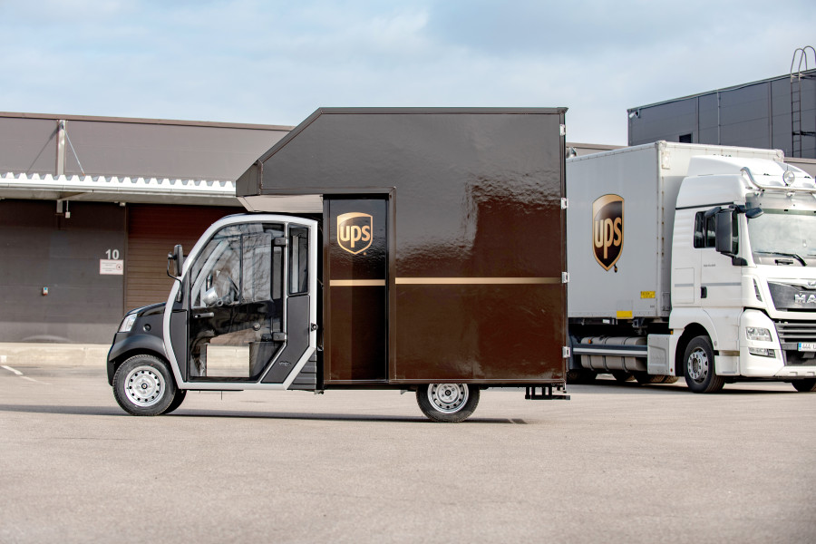 Garia Utility UPS electric vehicle