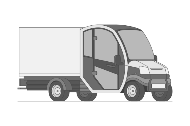 2 1 m3 closed van box